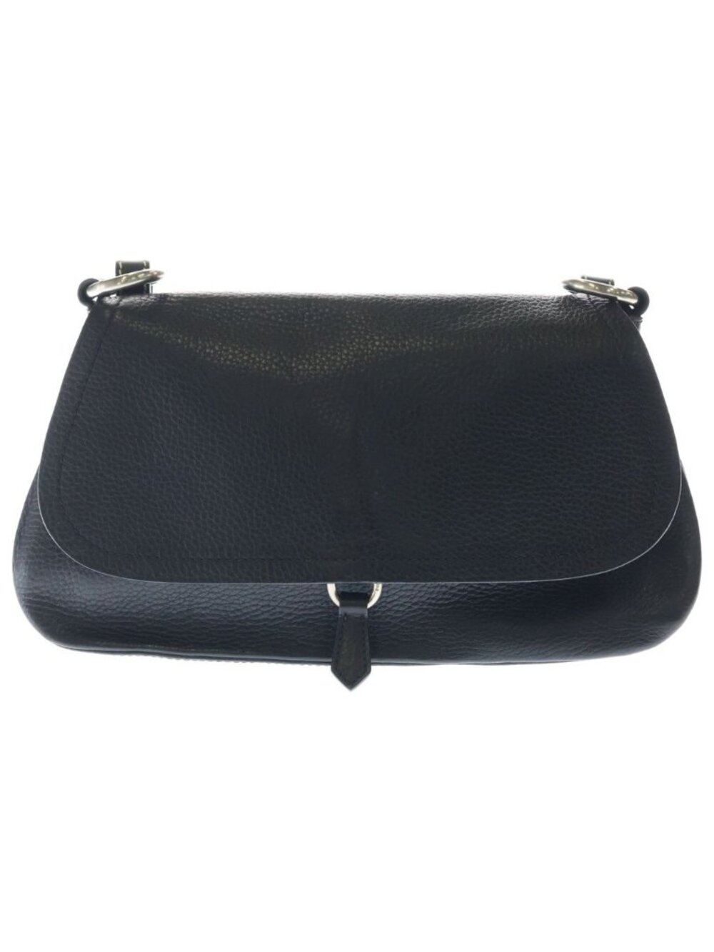 Prada Leather Shoulder Bag Black